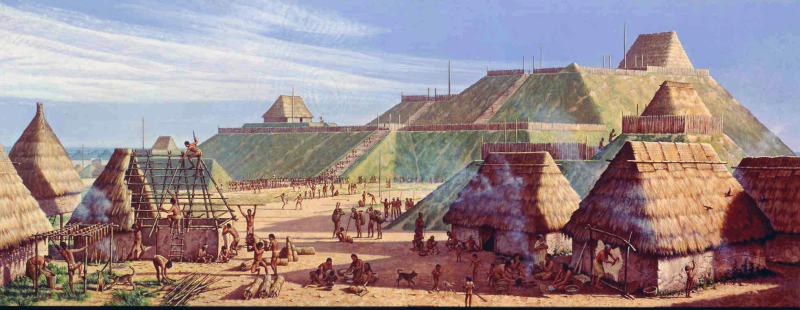 Illustration for article titled A mysterious fire transformed North America's greatest city in 1170